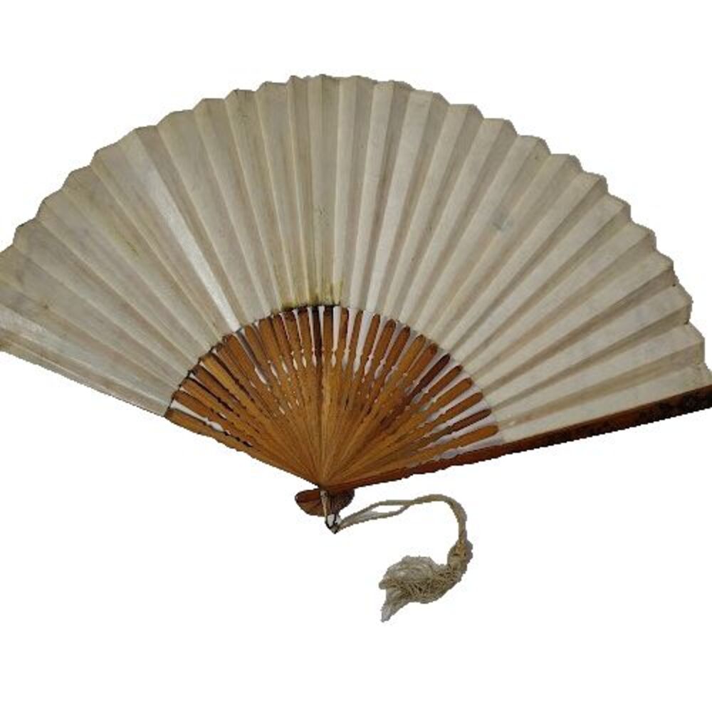 Vtg Japanese Geisha Fan Shoes Sandals Hair Pins Protection Sumidagawa Cloth Set - Picture 5 of 8